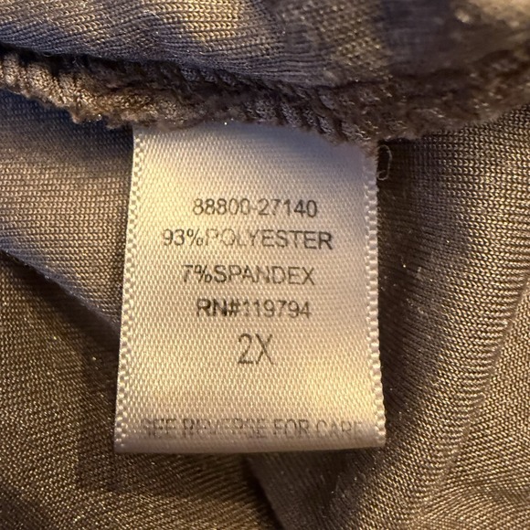 Vintage Velvet Babydoll Top Women's 2XL Y2K Whimsigoth Dark Romantic Beaded Trim - Picture 7 of 8